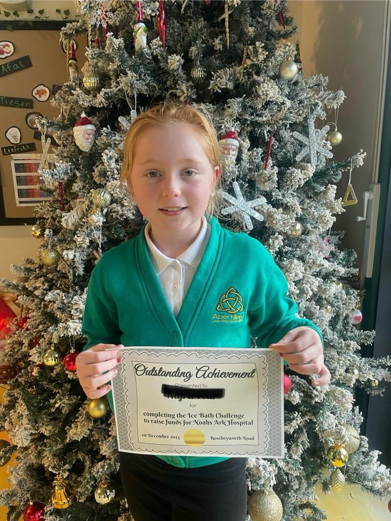 ALCroseheyworth's tweet photo. This deserves a special mention. We are so proud of you for your dedication and commitment towards a special charity. Da iawn! https://t.co/tYOOL324CT