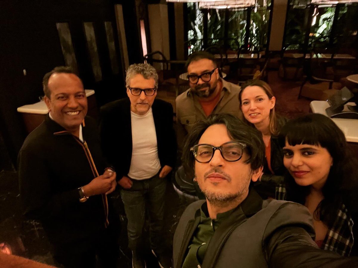 Master(s) Class <a href="/Marrakech_Fest/">Marrakech Film Festival</a> 
with #klebermendonçafilho <a href="/anuragkashyap72/">Anurag Kashyap</a> <a href="/NashenMoodley/">Nashen Moodley</a> #emilielesclaux 

#marrakech 
#marrakechfestival 
#20thedition 
#marrakechfilmfestival

instagram.com/p/C0Umc1AIiBX/…