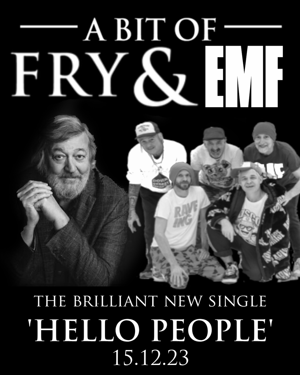 EMF & Stephen Fry for Xmas No.1 (@emfstephenfry) on Twitter photo 