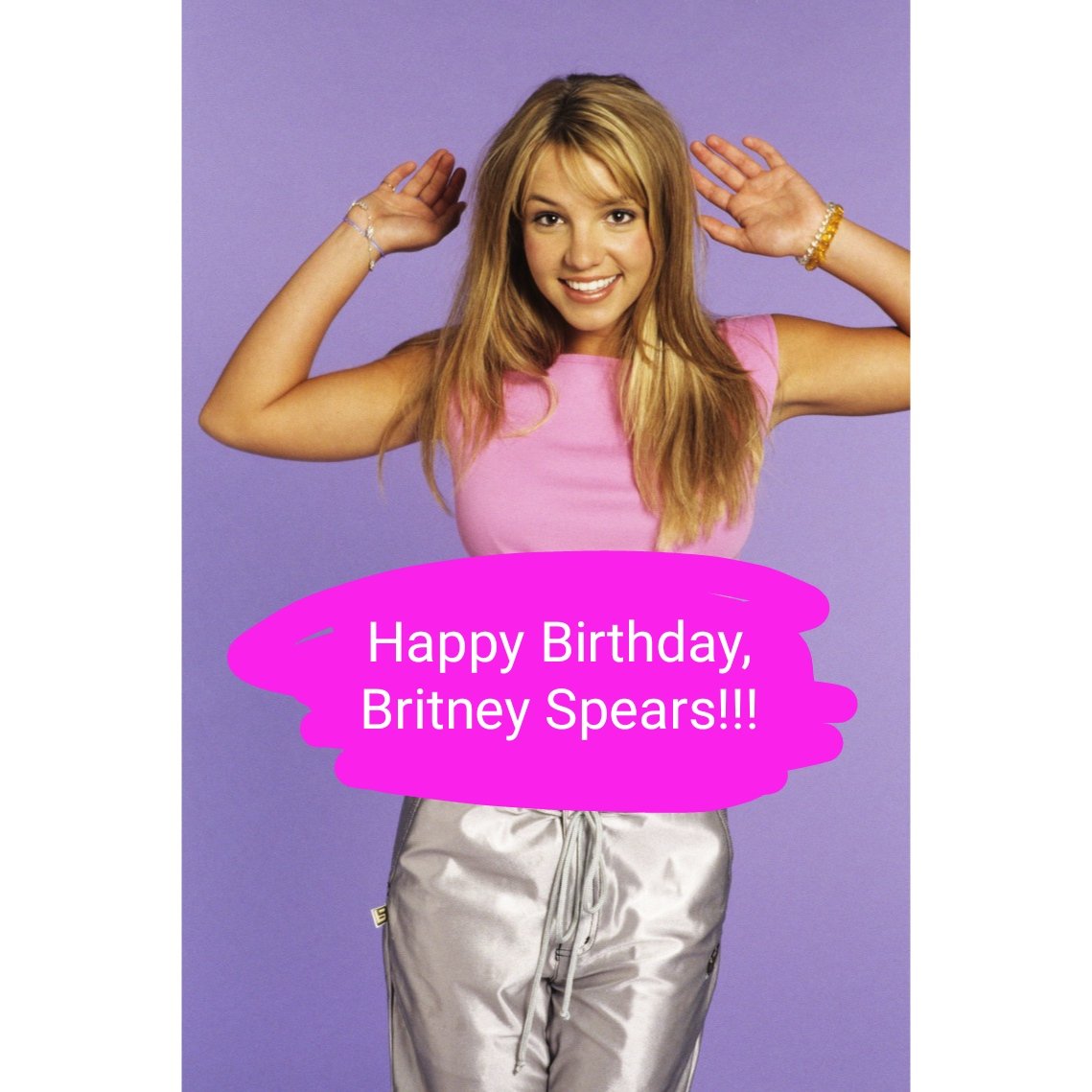 Happy 42nd Birthday, Mrs. Legendary @BritneySpears !!! 🎉🎉🎉🎊🎊🎊🎈🎈🎈🎁🎁🎁🍰🍰🍰🎂🎂🎂❤️❤️❤️
2️⃣🔹1️⃣2️⃣🔹1️⃣9️⃣8️⃣1️⃣
#HappyBirthdayBritneySpears
#HappyBirthdayBritney
#BabyOneMoreTime
#Circus
#PrincessOfPop
#PopPrincess
#Toxic
#Overprotected
#BritneyJean
#BritneyJeanSpears