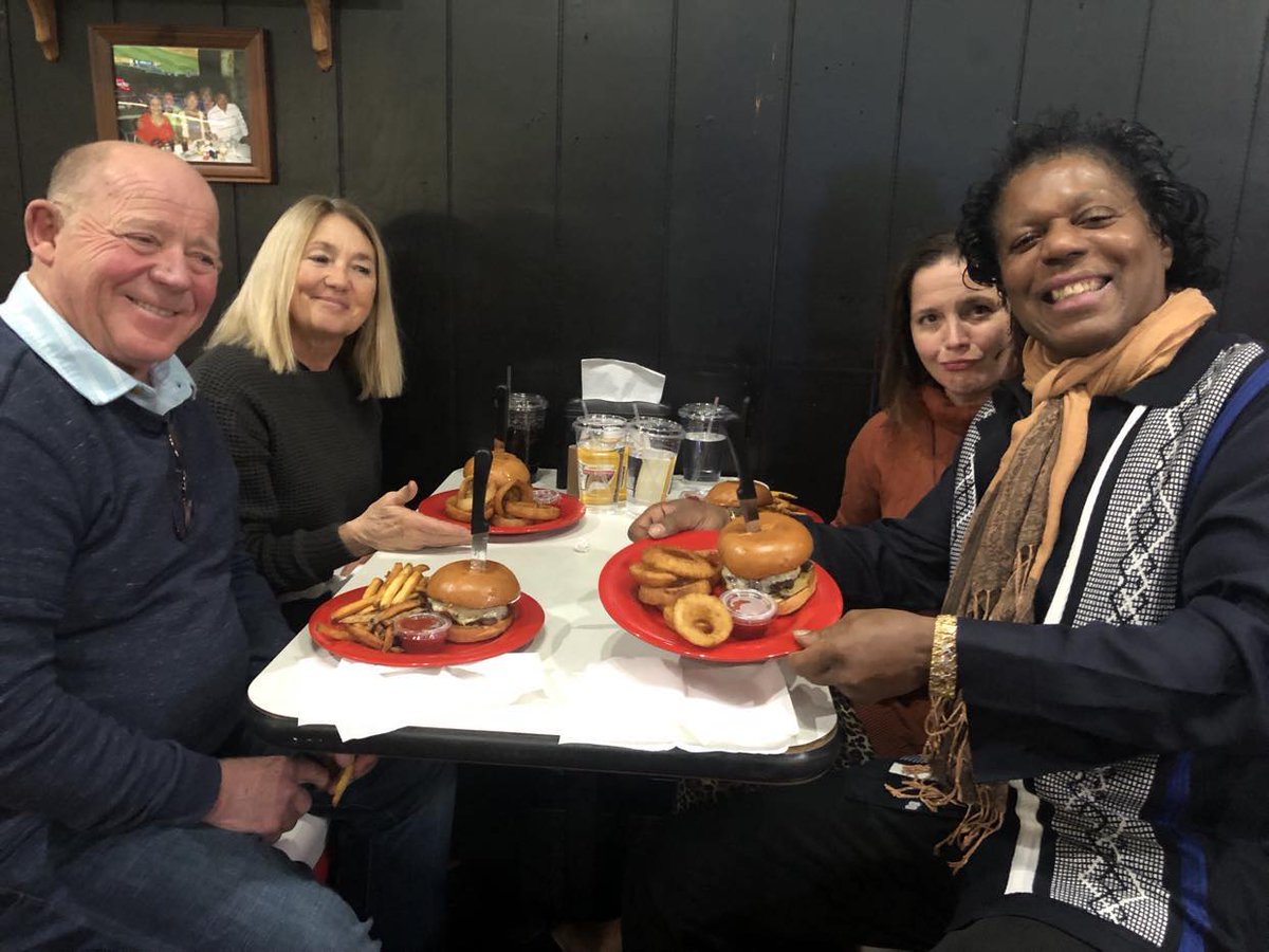 TheFancyRay's tweet photo. TGIF: "Thank God It's - Family"
I took the Wife &amp; the In-laws to Jimmy's Pro Billiards for 
"The Best Burgers In Town"!!!
#MoreThanJustTheirPitchman
#ImACustomer #HandCutFrenchFries https://t.co/kpN5LwDmqp