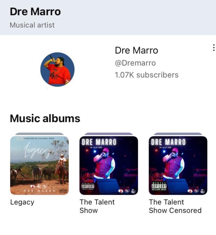 dremarro262's tweet photo. Thank you so much everyone!
•
#undergroundhiphop #explore #unsignedartist #musicvideo #hiphopartist #hiphop #rap #music #rapper #beats #hiphopmusic  #rapmusic #hiphopculture #fyp #soundcloud #spotify #rappers #youtube #bhfyp #musician #spotify #spotifywrapped #independentartist https://t.co/zAf8wa83Ln