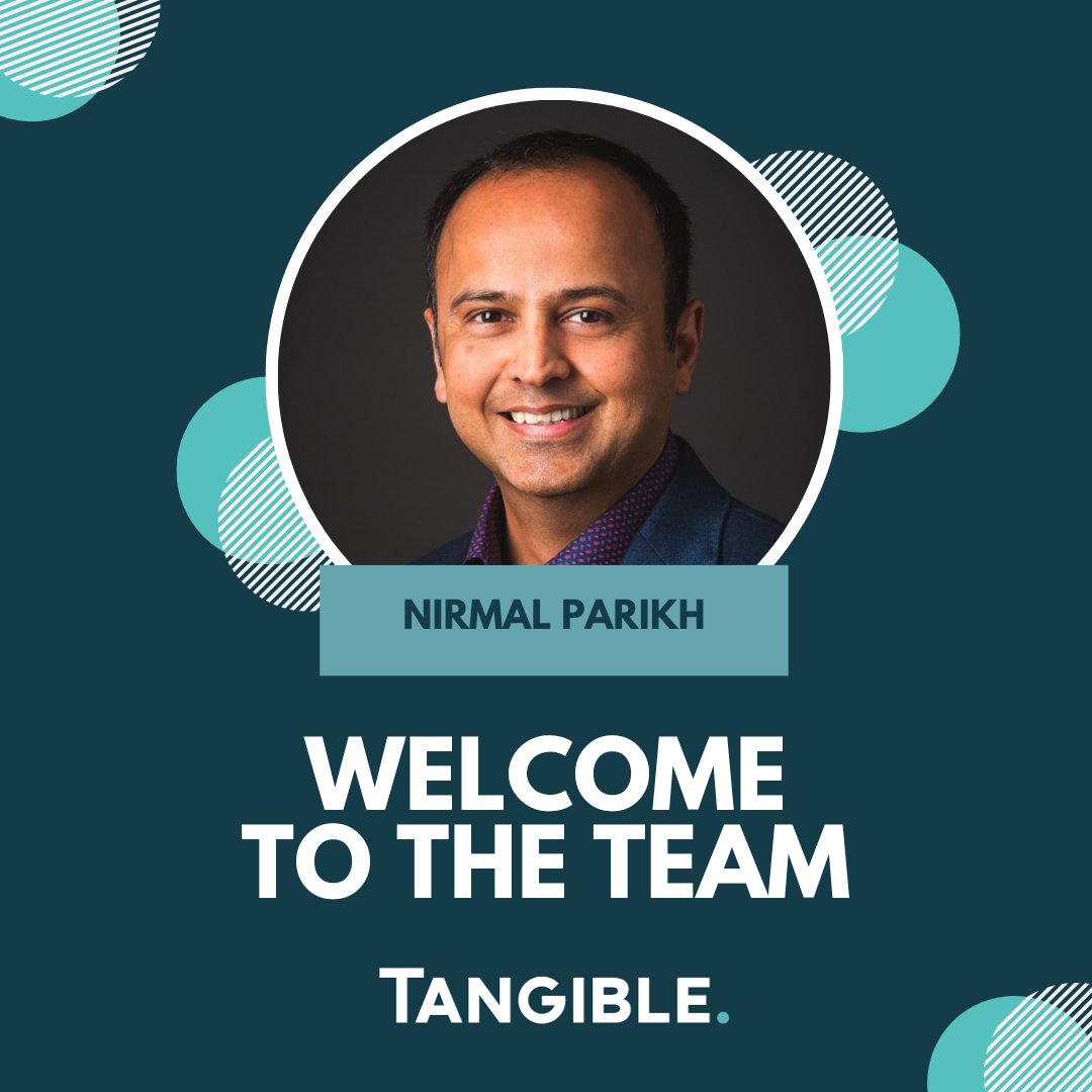 We are excited to announce that Nirmal Parikh has joined the Tangible executive team as Chief Marketing Officer.

Welcome to #TeamTangible, Nirmal!

#Tangible #HereWeGrow #ExecutiveTeam