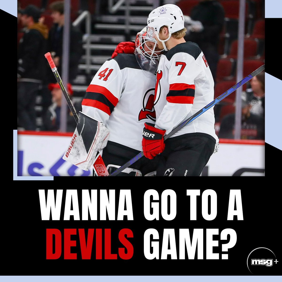 Devils on MSG tweet media