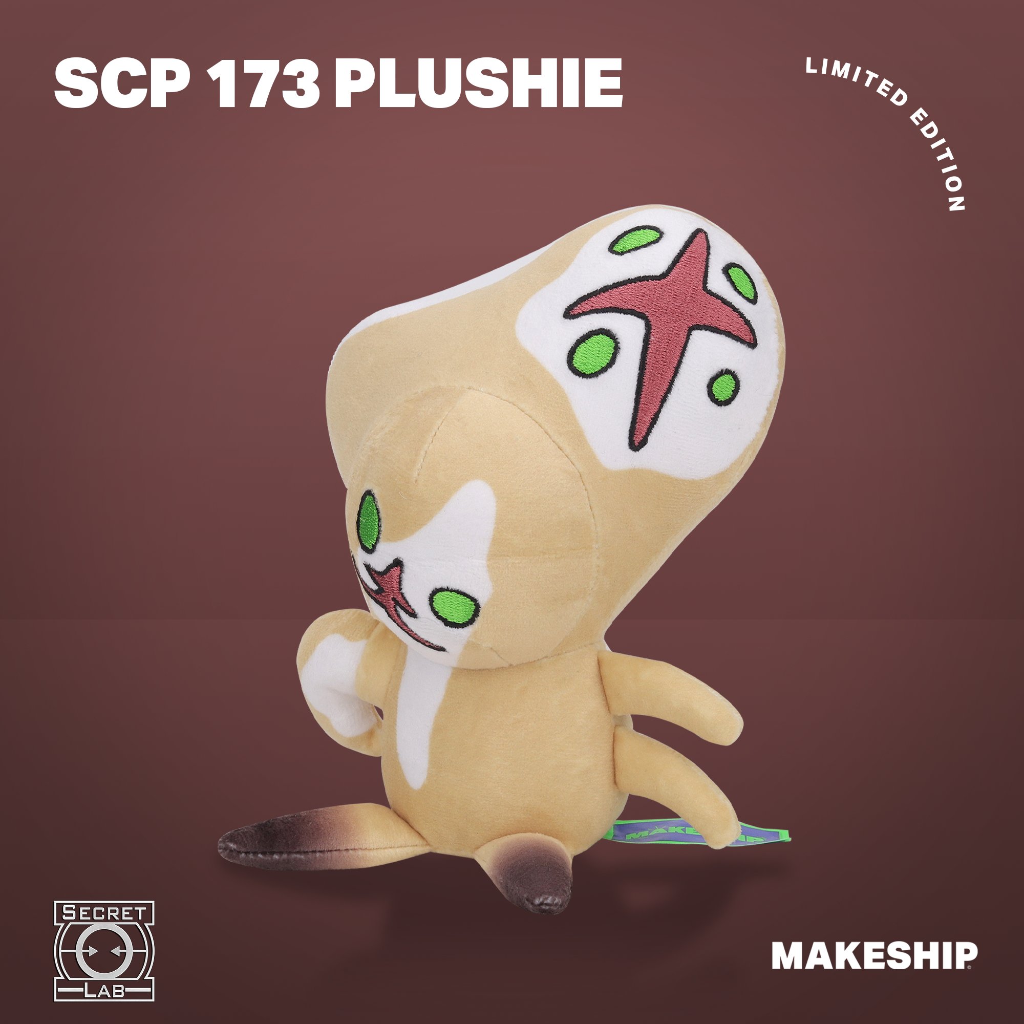 SCP: Secret Laboratory Indie Game Plush By Makeship Only 826 VERY