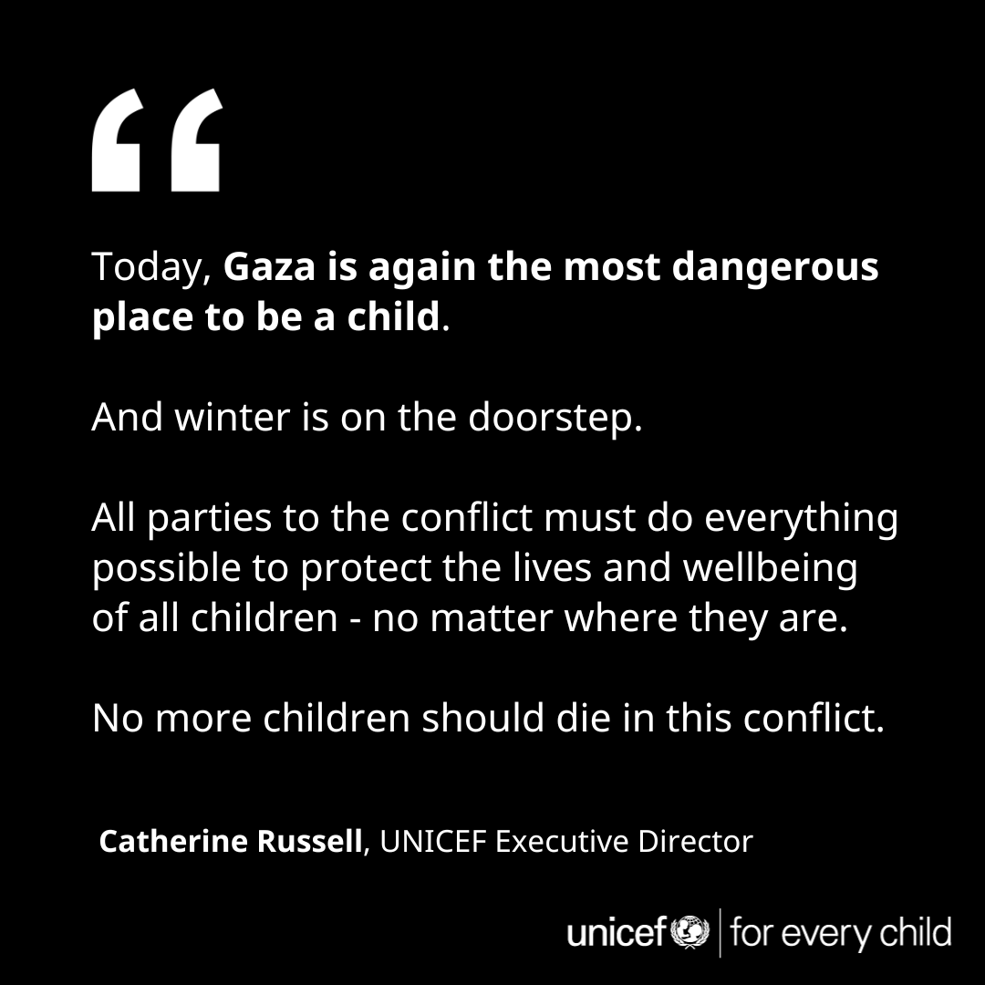 Today, Gaza is again the most dangerous place to be a child.