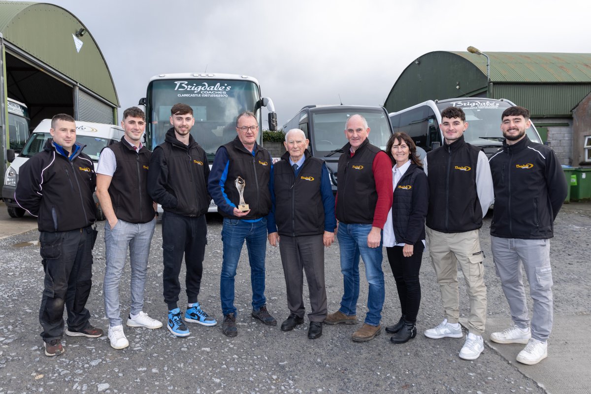 ClareEcho's tweet photo. Brigdale Coaches win big as Ireland’s best school transport operator https://t.co/FUed8obyPH | @thepmanofficial https://t.co/tHnJtxD24O