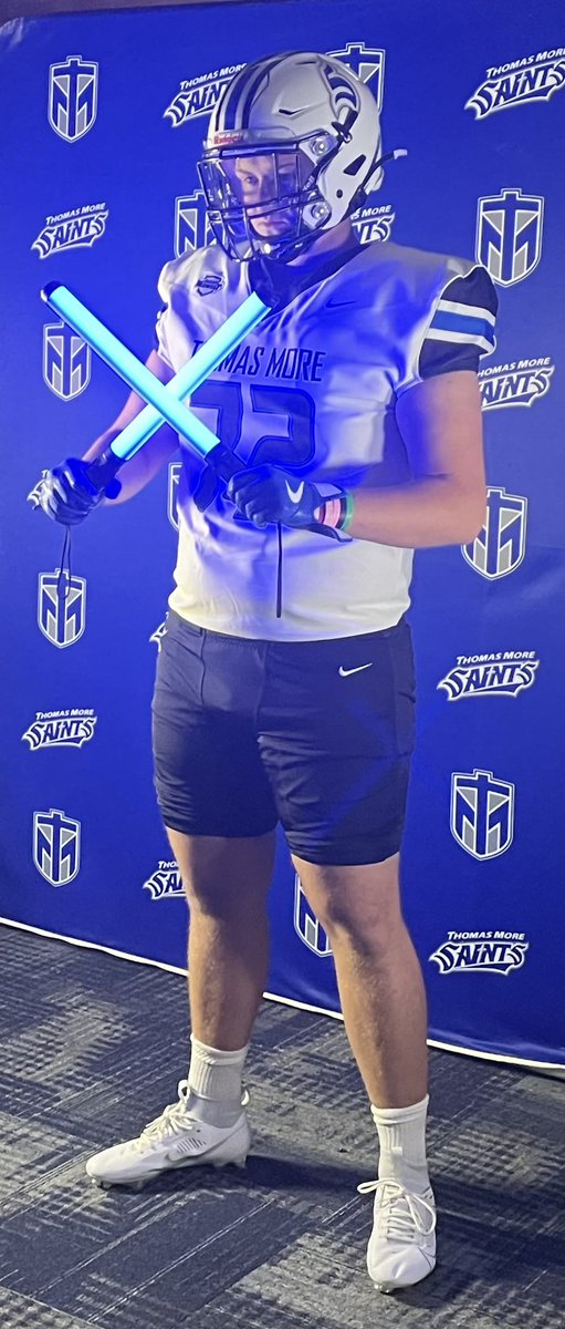 After a great visit at Thomas More and a talk with <a href="/CoachNorwell/">Chris Norwell</a> <a href="/CoachBZink/">Brad Zink</a> <a href="/CoachKreinsen/">Coach K</a> I have received an offer! <a href="/Dave_Berk/">Dave Berk</a> <a href="/Coach_RyanEvans/">Ryan Evans Sr.</a>