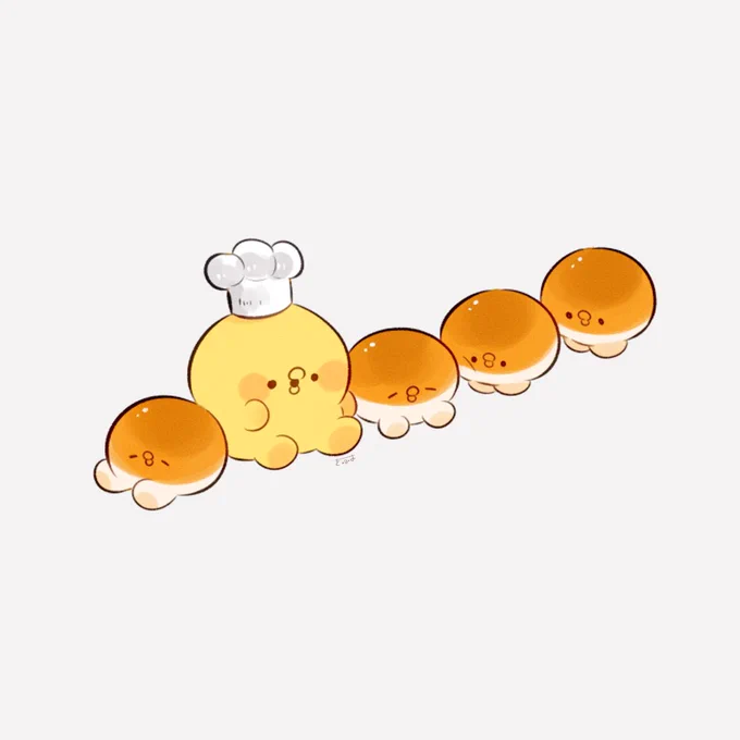 もふもふベーカリー  #きみピヨ