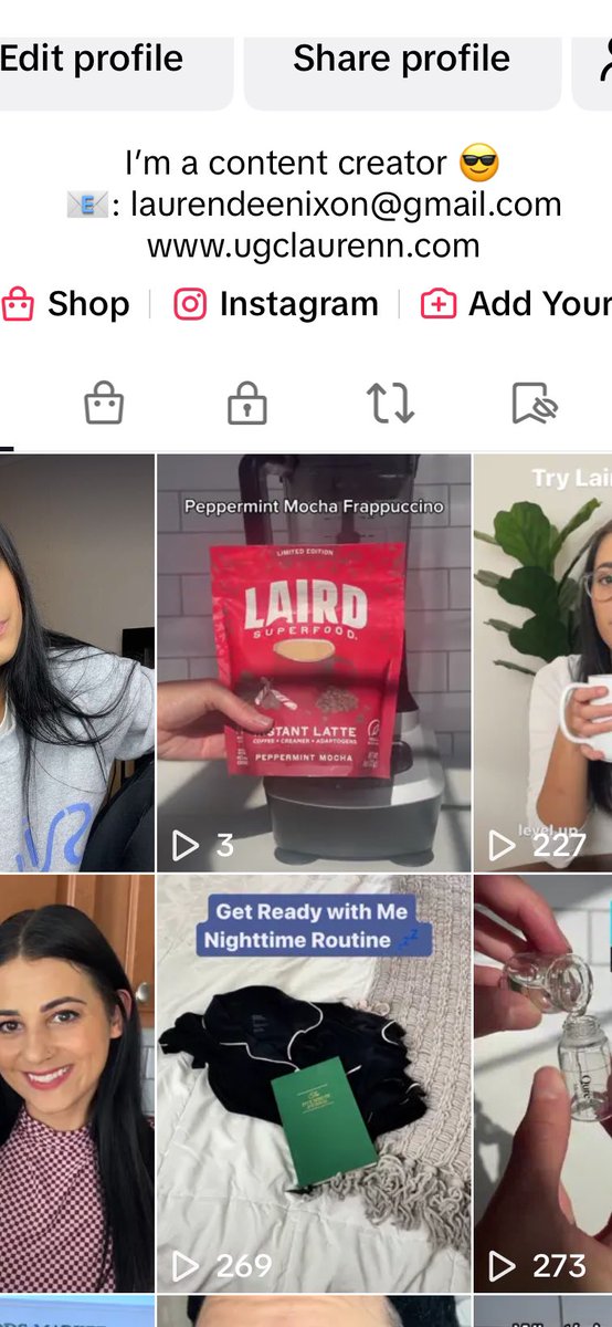 Lauren UGC tweet media