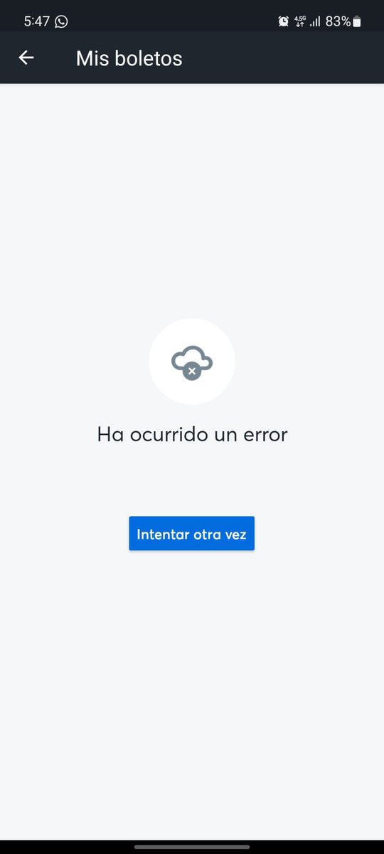 BiggMike92's tweet photo. @emilioguakil @Ticketmaster_Me @ServicioTM Le transfirieron un ticket de RBD a Dani pero le sale esto cuando lo intenta abrir https://t.co/qWWjfUcgxP