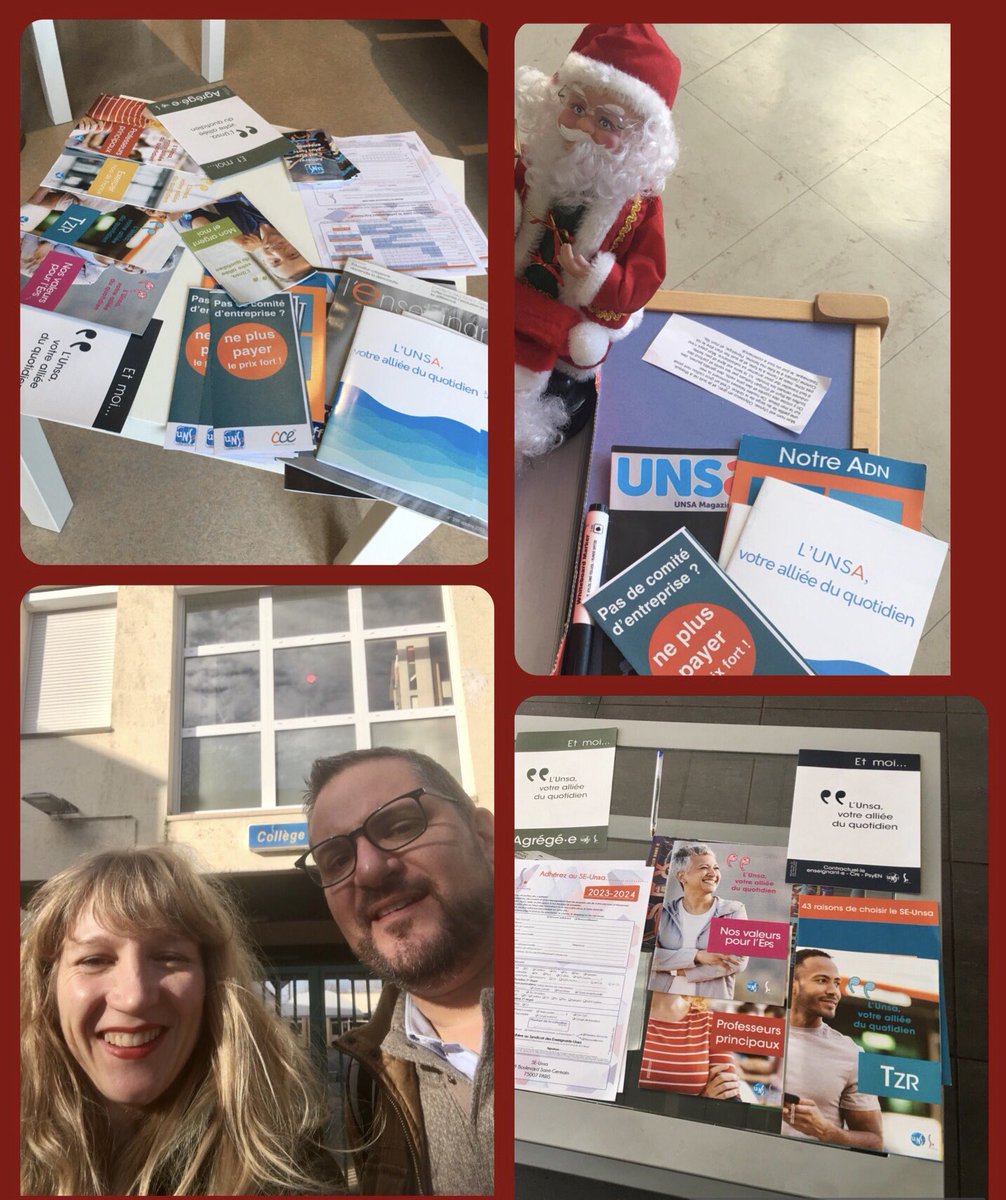 Visites d'établissement à Moissy Cramayel: merci pour l'accueil chaleureux des collègues! ☕️🌲<a href="/UnsaEducIDF/">Unsa Éducation Île-De-France</a>  #toussurlepont @seunsa77