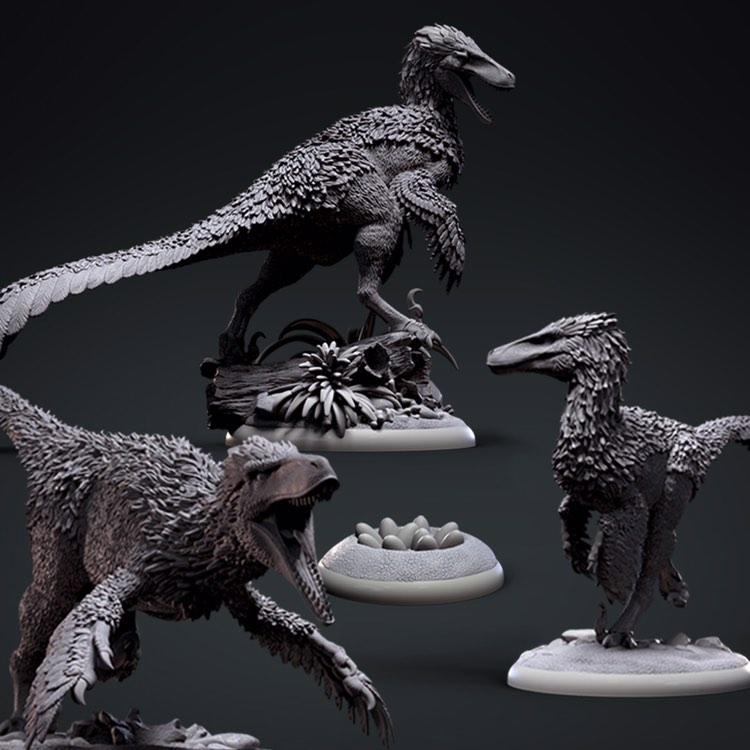 CloneaSaurusMG's tweet photo. Wave 2 for the Primitive War STL Models are available for . Also available is a trophy mounted Utahraptor (I wonder if anyone is brave enough to print full scale), a full scale Utahraptor toe claw, as well as plants and scenery!

https://t.co/ebKXDEe1pu

@primitivewar @ClyncheA https://t.co/itHgtNGnYh