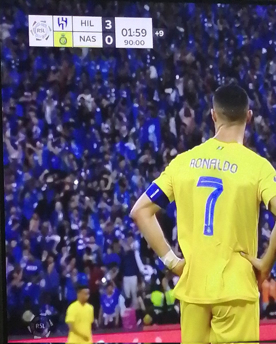 Arabistanda da olmadı be usta...
#AlNassr #AlHilal #Ronaldo
