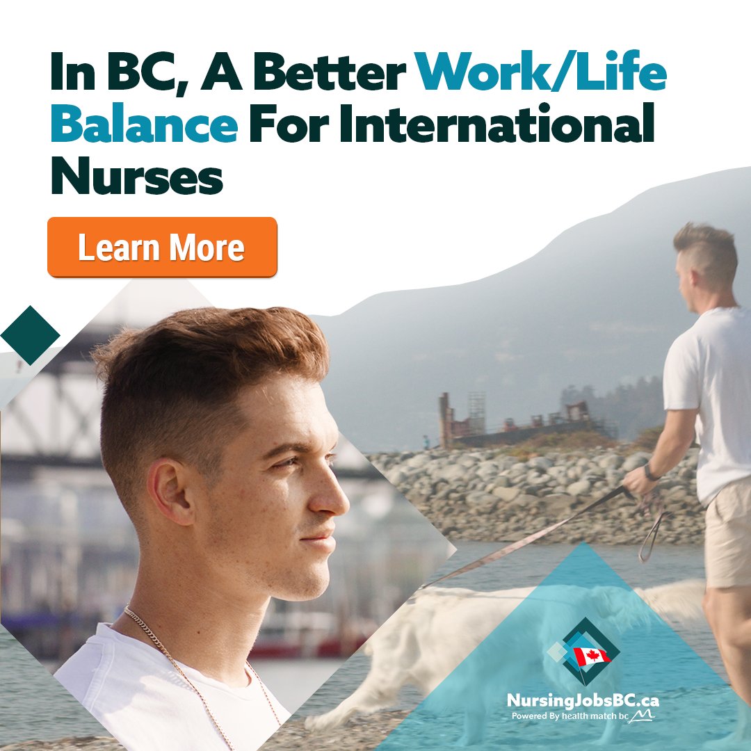 Discover a balanced lifestyle in British Columbia, ideal for advancing your nursing career. Live the life you've always wanted. Find out more: ow.ly/bzs850Qez57

#NursingJobsBC #InternationalNurses #Nurses #IEN #RN #BCjobs