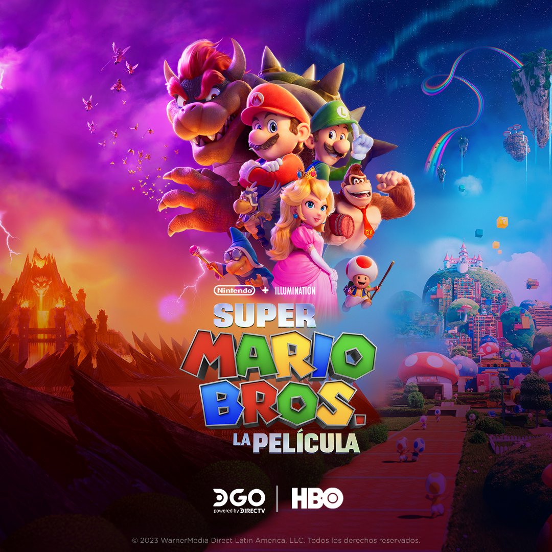 DGO_Latam's tweet photo. ¿Te imaginas todos los videojuegos, personajes y escenarios en una sola película? 💓🎮🍄
#supermariobroslapelícula #DGO #DIRECTVLA https://t.co/dEv4U9iS1D