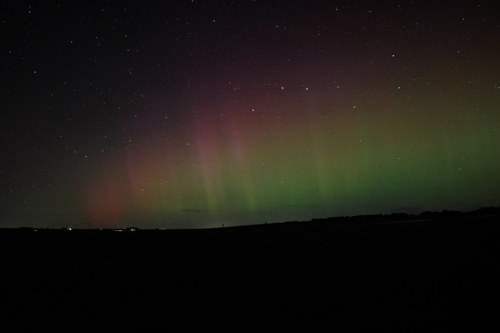 ticketyboo_sus's tweet photo. Northern Lights, NE Scotland 17.45-18.10 1st Dec.
Pentax K70 Samyang 14mm F2.8 ISO1600/3200 3-5sec
#NorthernLights #NEScotland #Aberdeenshire #AuroraBorealis #PentaxK70 https://t.co/sq3McnoPXB