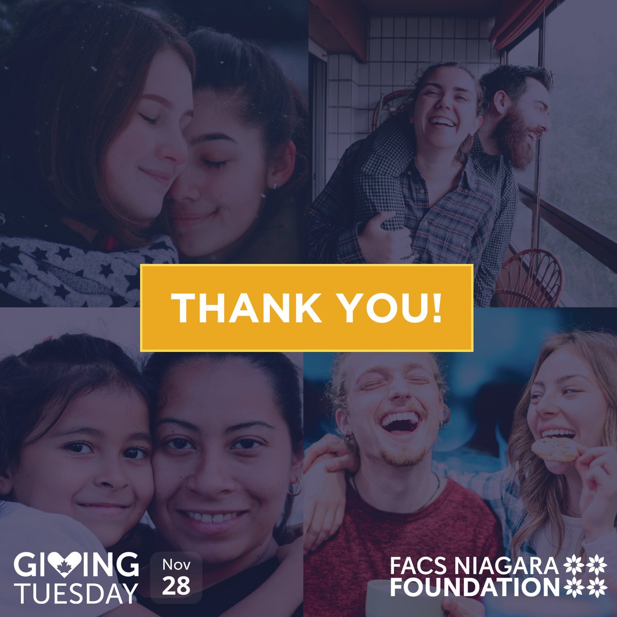 Thank you to everyone who donated this #GivingTuesday! We raised $3,953.90 which will go towards giving the youth we serve a magical holiday season.