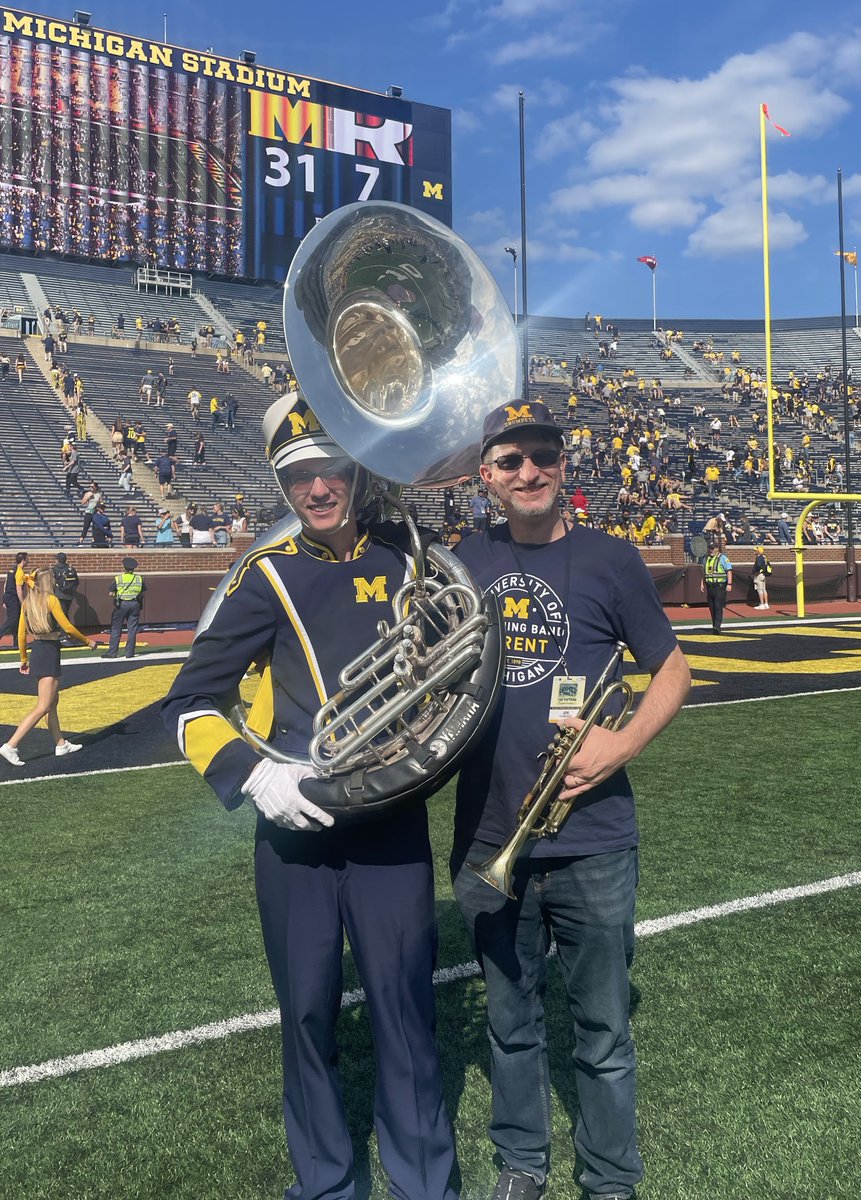 JonSchneider's tweet photo. @michiganalumni @umichband https://t.co/fC4gIs3Dmy