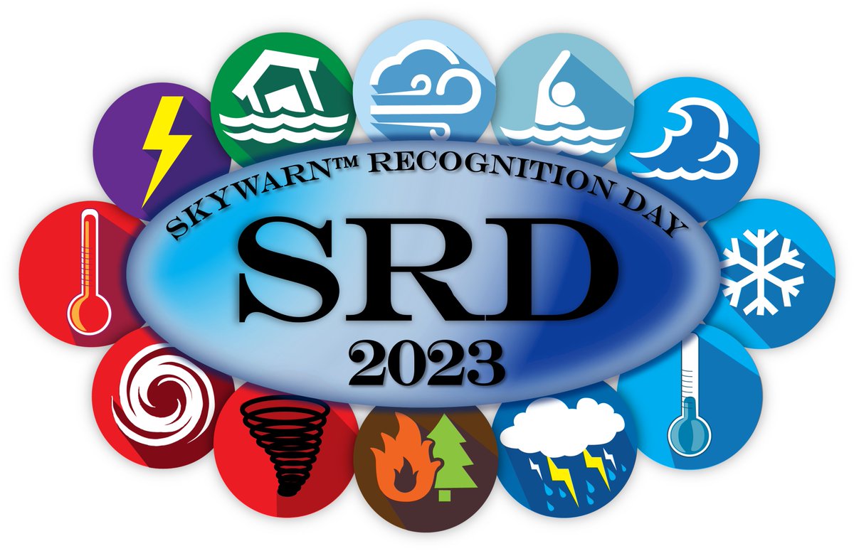 ametsoc's tweet photo. On #SkywarnRecognitionDay, we celebrate the contributions Skywarn volunteers make to the NWS mission, the protection of life and property๐
Thank you, spotters, for providing critical weather information before, during, and after adverse weather strikes! https://t.co/n6uC283Irr