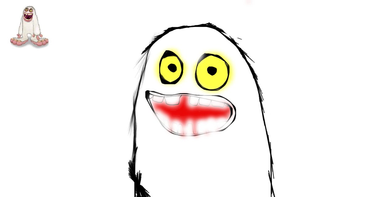 YellowishRules's tweet image. goofy mammoth fanart (sketchpad 3.5) (repost)
(drawn with mouse)