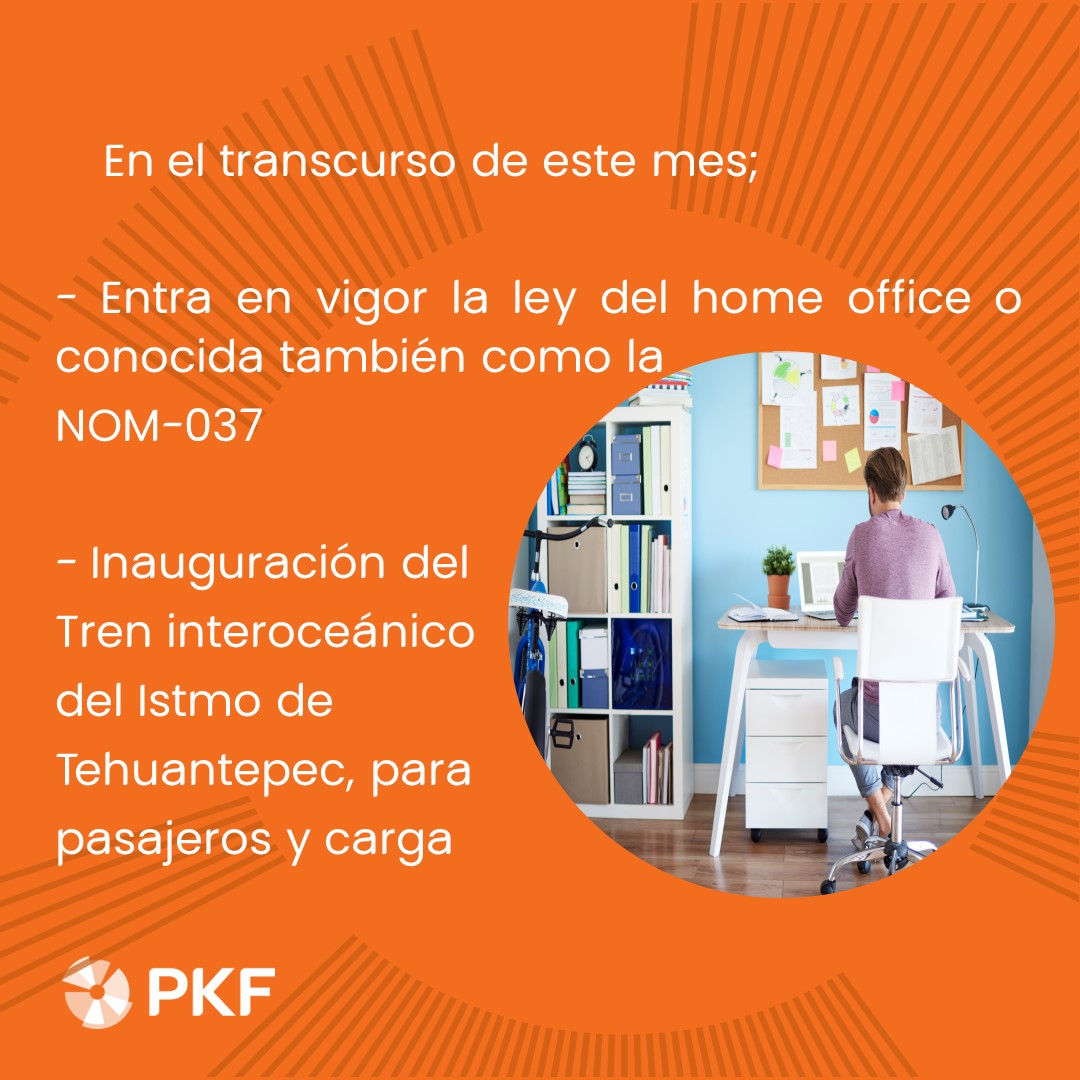 Empezamos lo último del año y viene con cambios significativos, estos son algunos de temas de importancia que se darán en este mes.

#Contabilidadempresarial
#AsesoríaFinanciera
#ContabilidadCreativa
#AuditoriaEmpresarial
#diciembre2023
#somosPKF
#PKFMéxico