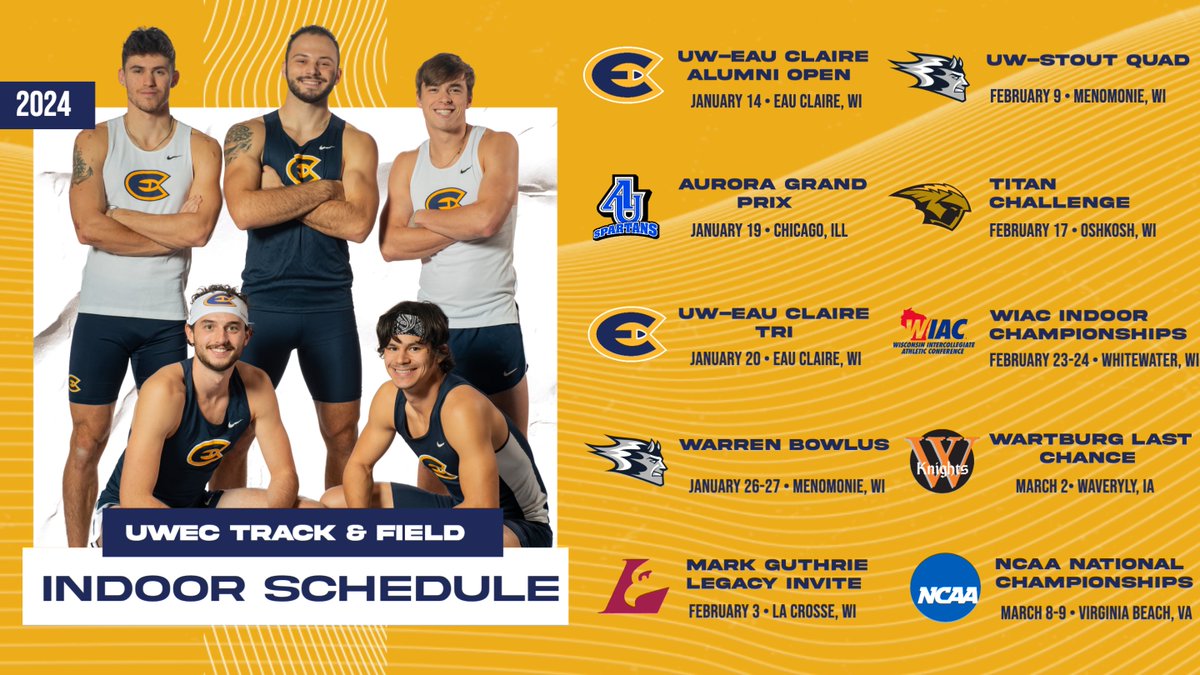 uwectrack's tweet photo. A little over a month until competition begins... we'll be working #blucollar #goldstandard https://t.co/Ug1gLvOY9E