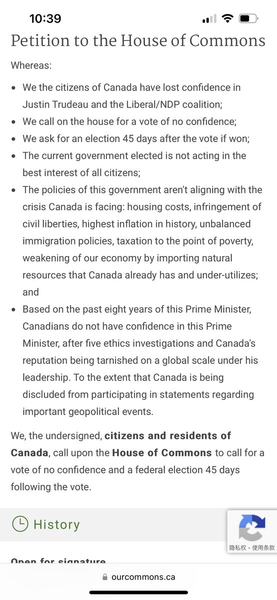 pathway4intstu's tweet image. Sign the non confidence vote for Trudeau put out by an MP (finally.) This is a legit petition that backed by house of common. Hold Trudeau accountable!
ourcommons.ca/petitions/en/P…
Temporary residents can sign too!