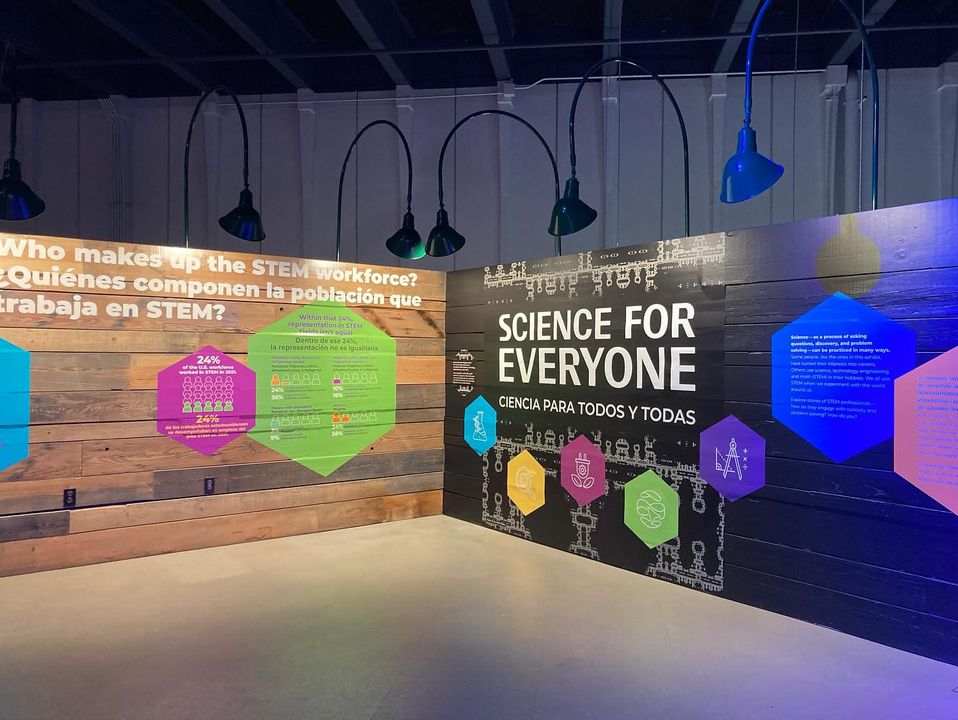 PacSci's tweet image. If she can see it, then she can be it 🔬 Today, we just opened our new #IfThenSheCan gallery, featuring six life-sized sculptures of local women scientists! This gallery is part of our new #ScienceforEveryone exhibit. Included in general admission.