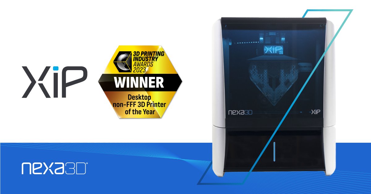 WINNER, WINNER! We couldn't be more proud to take home the winning prize at this year's 3D Printing Industry #3DPIAwards for Best Desktop 3D Printer. 🏆

#desktopmanufacturing #resin3dprinter #best3dprinter #3dprintingawards #3DPIAwards #desktop3dprinter