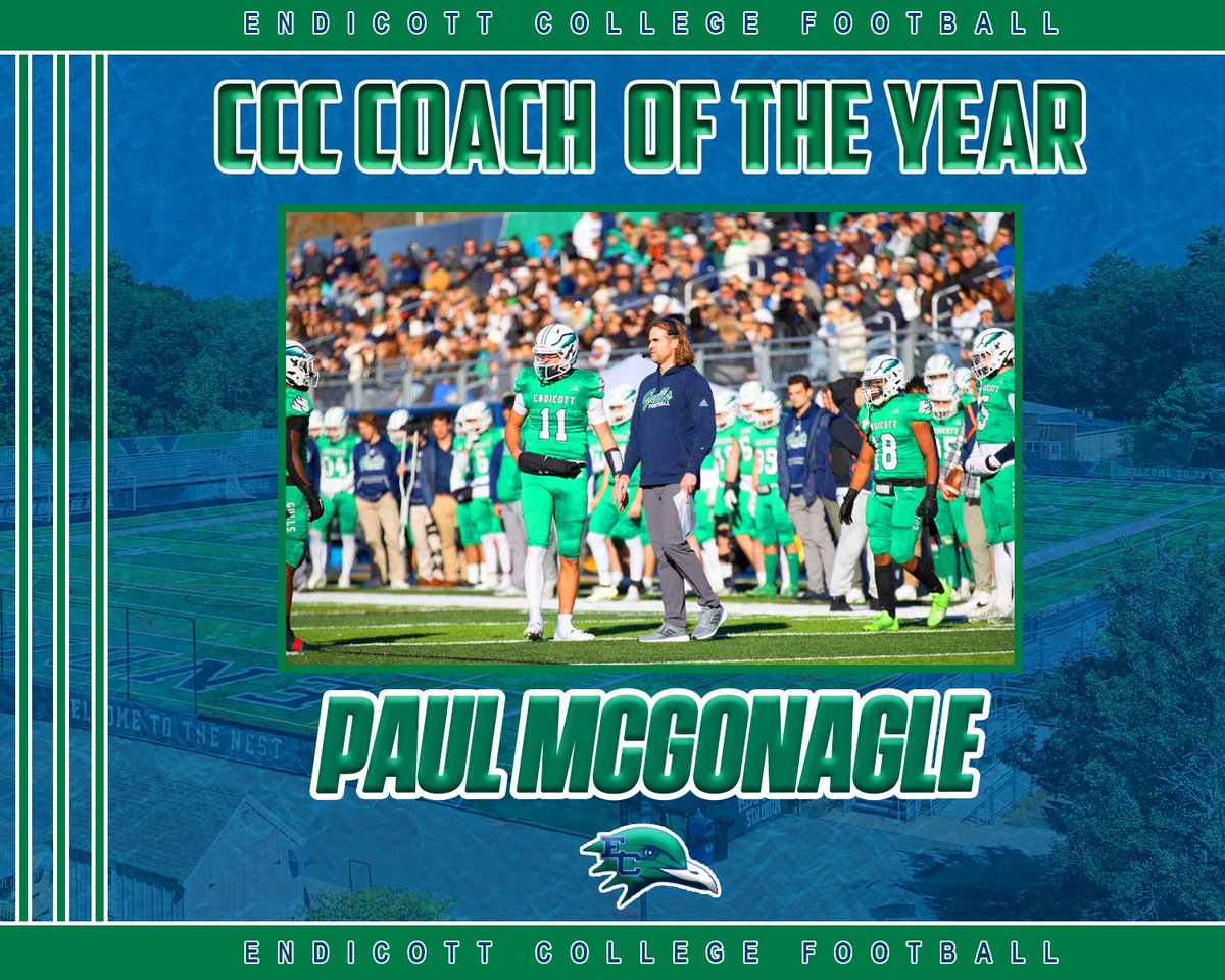 🏅 ALL-CCC HONORS 🏅
Congratulations to Head Coach Paul McGonagle on winning CCC Coach of the Year‼️
#BeachBall 🏈🐦🏖️#BeachHou23☀️🌊