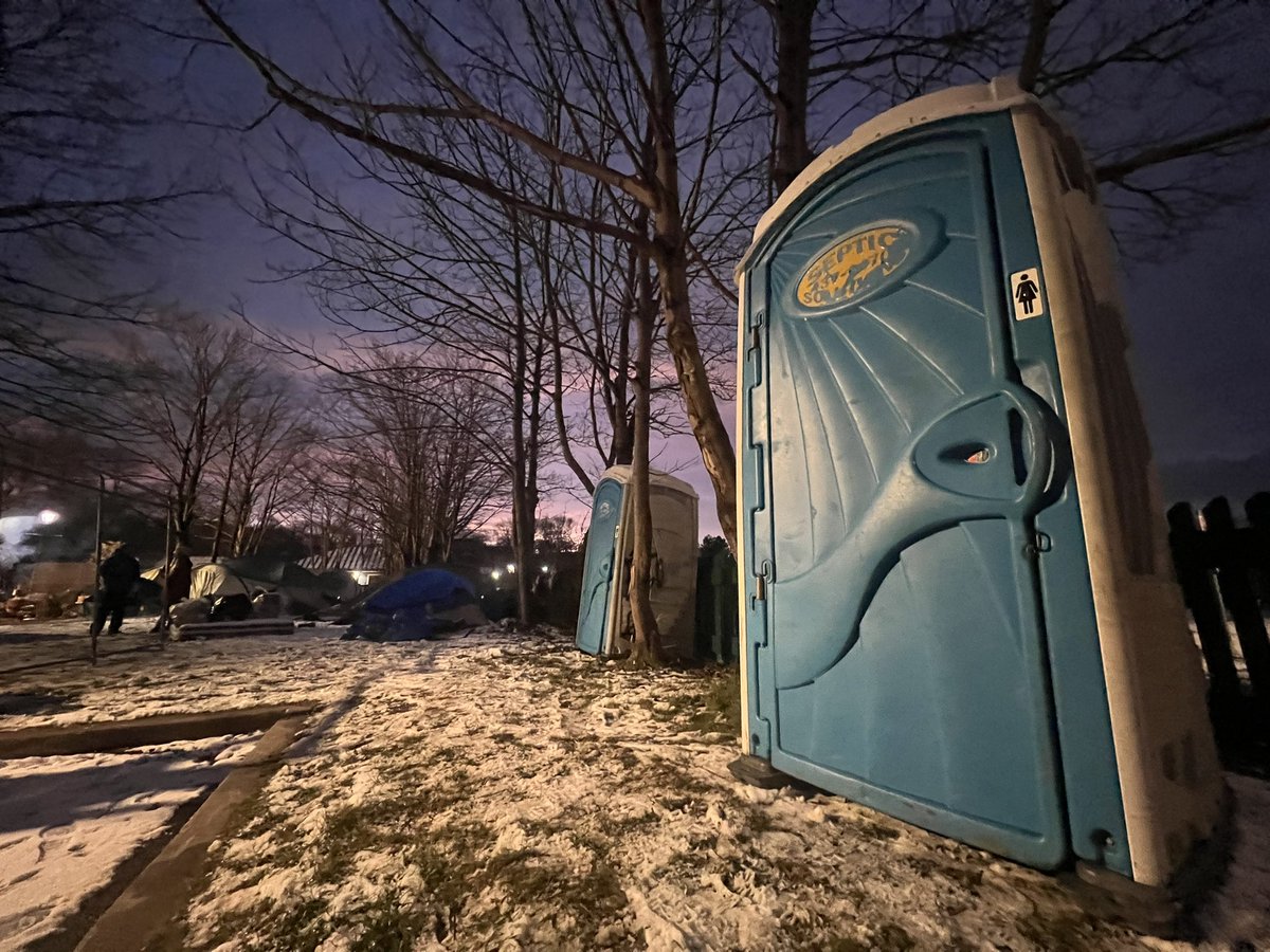 What the Premier, John Abbott, Paul Pike, the City Of St. John’s, and a whole Task Force couldn’t do……

We got done it done….
thanks to NAPE, other loving donors, and public support!

Porta potties are in place!

Keep the love flowing folks!