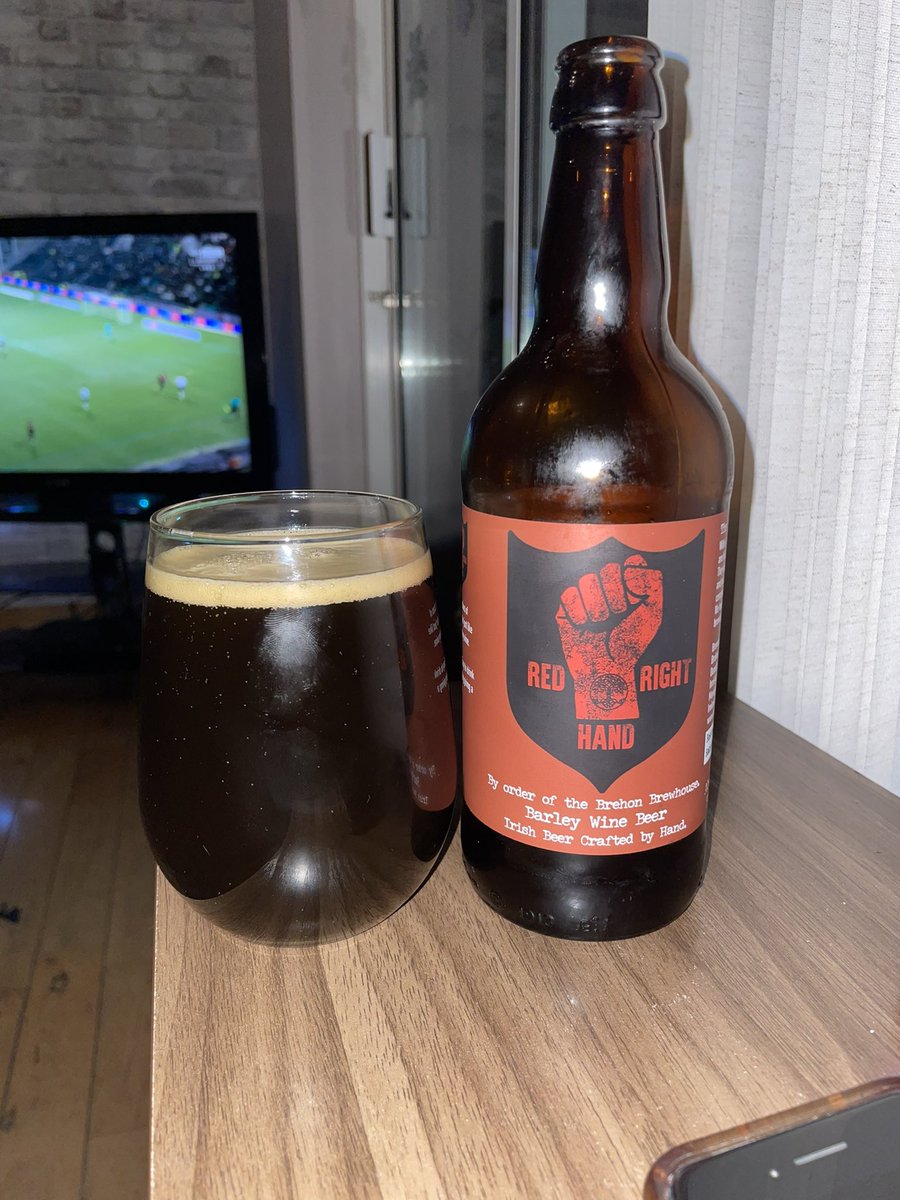 And we’re off for 2023, <a href="/TheCru_IE/">TheCru.ie</a> advent calendar.. <a href="/brehonblonde/">Brehon Brewhouse</a> packs a punch on day 1.. #TheCruIE