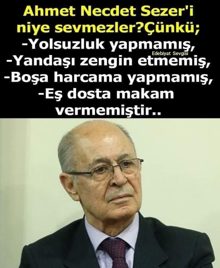 GltenTurkylmaz's tweet photo. Saygıyla Ahmet Necdet Sezer https://t.co/PDcJGSde2g