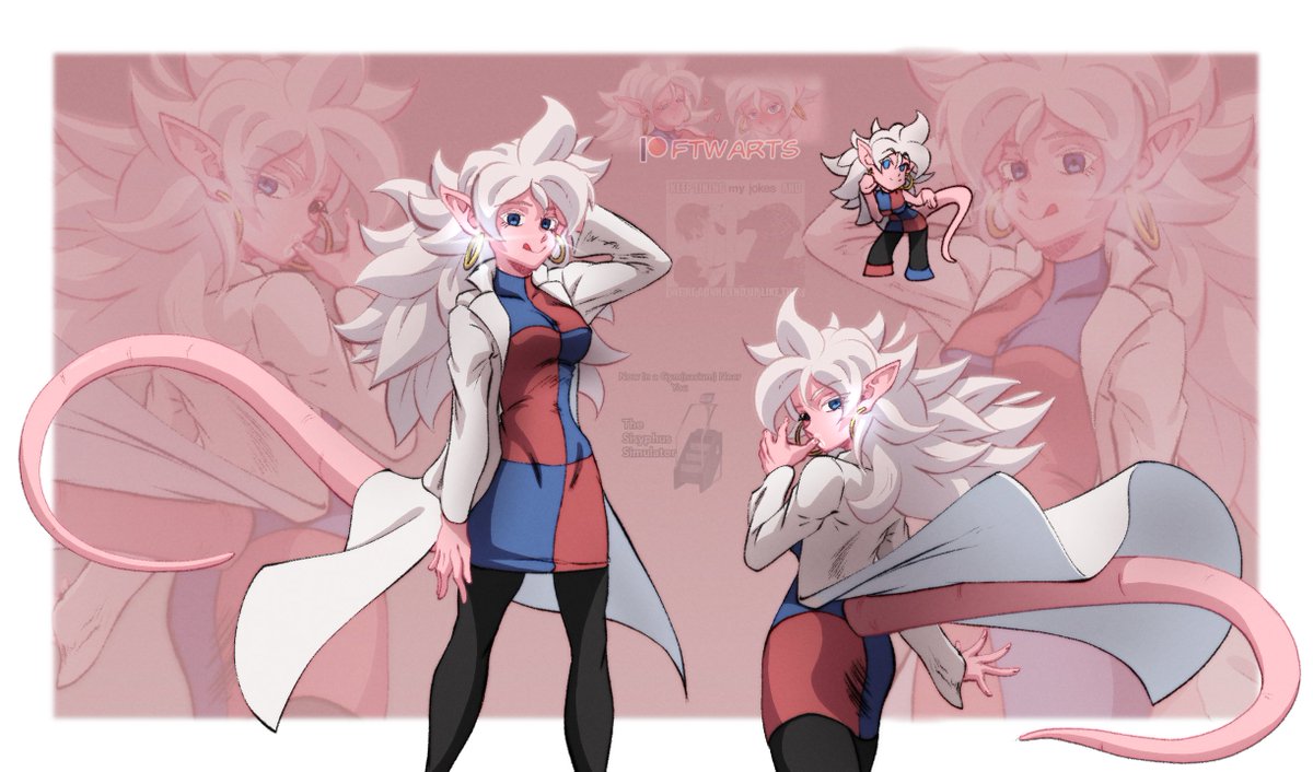 Lab Coat Majin Android 21