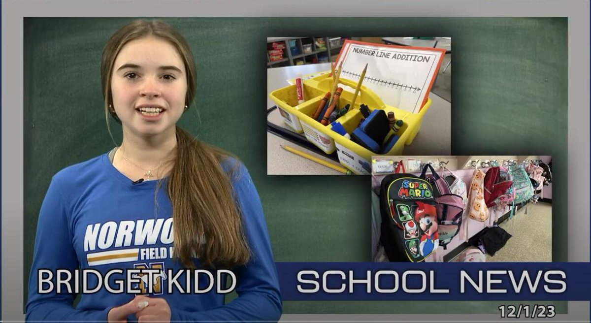 NorwoodSchools's tweet photo. Click on the link for news and happenings in your Norwood Public Schools community for the week ending 12/01/2023, including engineering winners at the NHS, a Balch PSA, Balloons over Broadway, Stone Soup at the Willett and registration at the LMPA!

https://t.co/wOQQpcXbH9 https://t.co/RU9BBbh0Gj