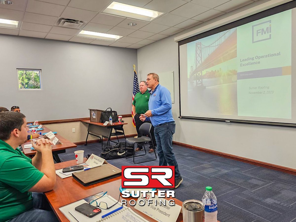 🌟 Sutter Roofing Operational Excellence Summit 🌟
Today, we gathered at the <a href="/abcflgulf/">abcflgulf</a> office to celebrate a year of outstanding success and chart our course for an even brighter future. A big THANK YOU to our incredible team for their hard work!
#RealRoofersSince1902 #roofing