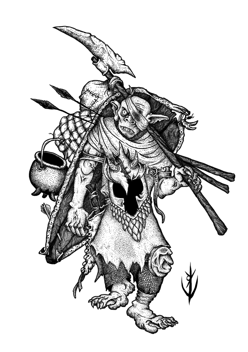 Hello, I'm Yuri, one of the artists at @inkpotionstudios, in addition to our Patreon campaign, we also have art for sale on DriveThruRPG.

drivethrurpg.com/browse/pub/236…
#inkpotionstudios #inkpotion #oldschool #osr #blackandwhiteart #fantasy #ttrpg #drivethrurpg #stockart