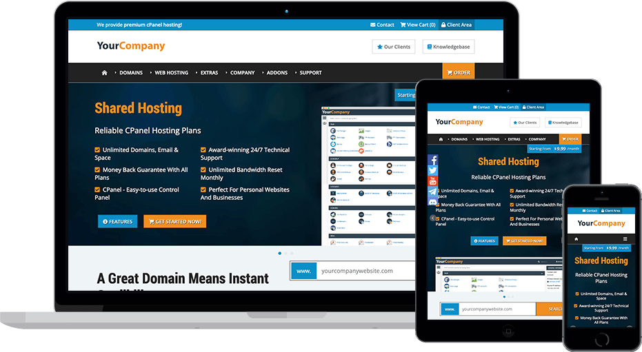 Prosper v3 is here! A huge update to our premium #whmcs template <a href="/whmcs/">WHMCS</a>  - zomex.com/clients/announ…