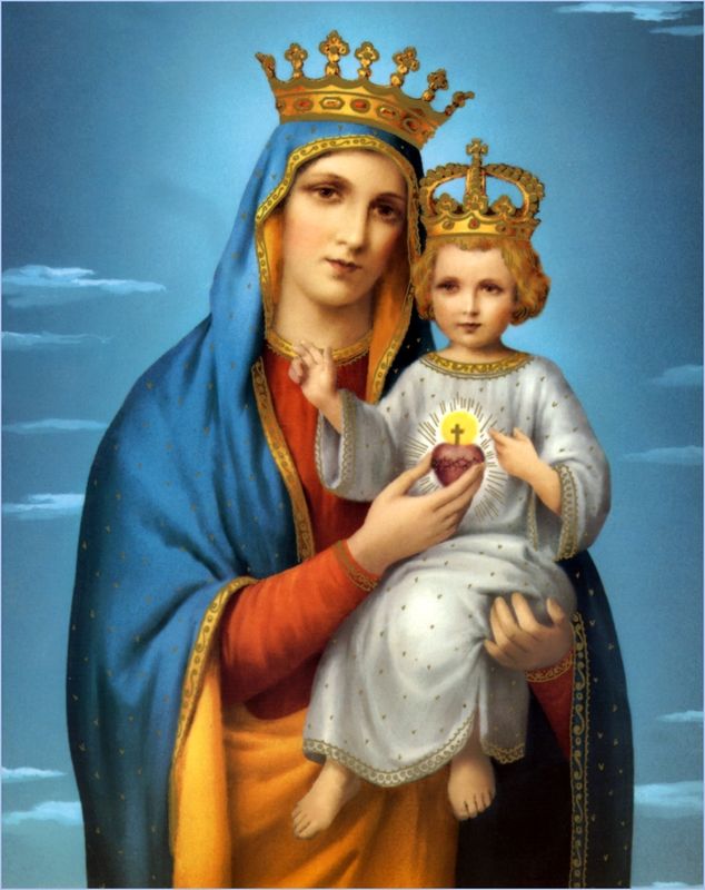RaiosLuminosos's tweet photo. "Salve, ó Santa Mãe de Deus, vós destes à luz o Rei que governa o Céu e a Terra pelos séculos eternos." https://t.co/JpDuEeIvPS