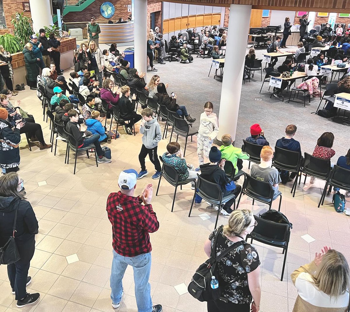 SCDSB_Schools's tweet photo. Today the SCDSB Ed Centre welcomed over 100 elementary students for the Junior Enrichment Math Road Rally!
Congratulations to students from Codrington Public School who placed 1st, 2nd, and 3rd! ๐๐
#SCDSBmath #Innovation #Collaboration #Celebration @CodringtonPS @scdsbmath https://t.co/sX9moKinGx
