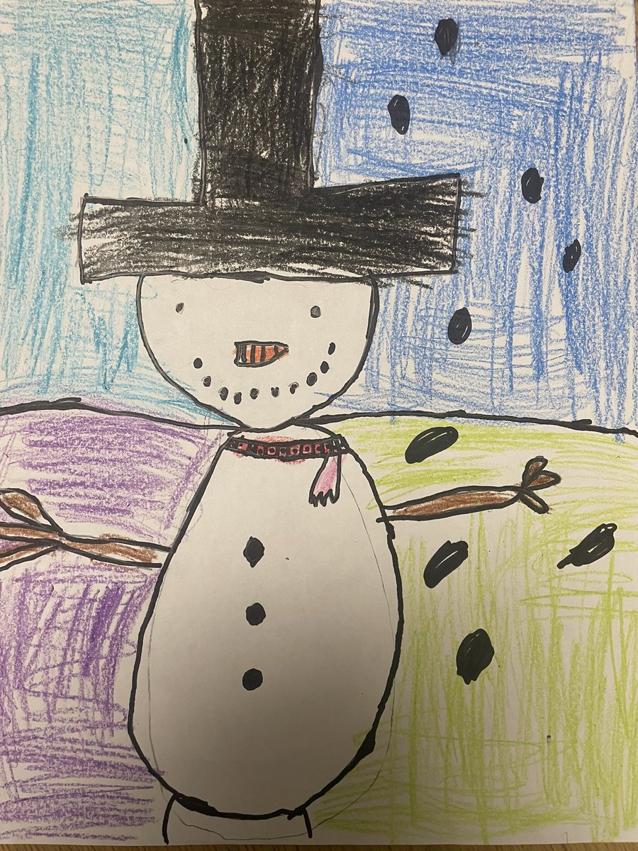 MsBurnsOCSB's tweet photo. Warm &amp; Cool Snowman ⛄️ https://t.co/68y26nHuua