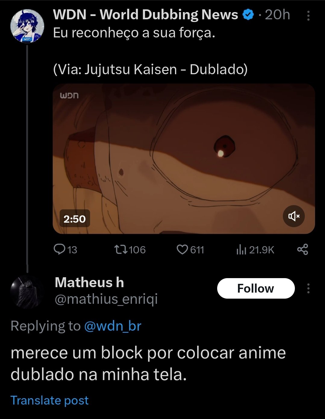 anime dublado de H