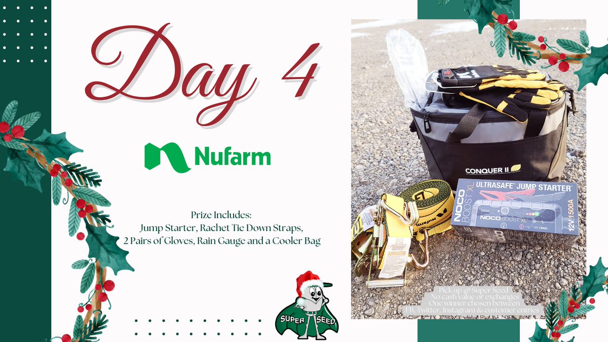 SuperSeedInc's tweet image. We will NEVER try to obtain any personal information from you. Please be aware of &amp;amp; report any fake accounts that try to follow or contact you
Thanks @ericschick w/ @NufarmCA 
To win
Follow us
RT this post
2023 customers get an automatic entry

Contest ends Mon,Dec 4/23 @ 9am CST