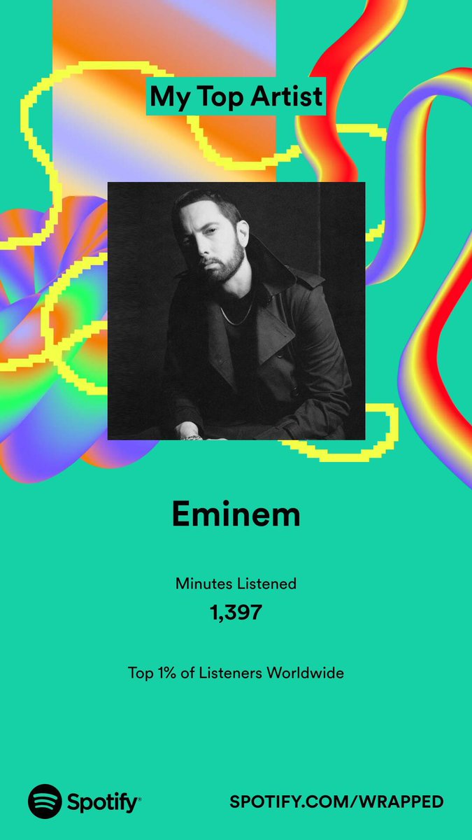 jsinski's tweet image. You’re in the presence of the top 1% of listeners to @Eminem worldwide