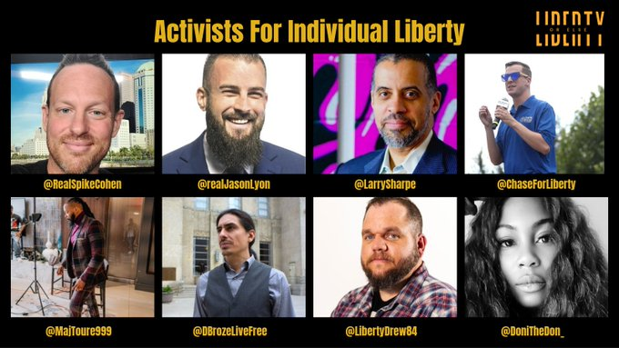 <a href="/LPTexas/">Libertarian Party of Texas</a> @DoniTheDon_ <a href="/RealSpikeCohen/">Spike Cohen</a> <a href="/realJasonLyon/">Jason Lyon</a> <a href="/LarrySharpe/">Larry Sharpe</a> <a href="/ChaseForLiberty/">Chase Oliver</a> <a href="/MajToure999/">MajToure999</a> <a href="/DBrozeLiveFree/">Derrick Broze</a> <a href="/LibertyDrew84/">Drew Cook</a> <a href="/whitney4tx/">Whitney</a> <a href="/NateTheAnCap/">Nathan Polsky</a> <a href="/jessi_for_texas/">Jessi Cowart</a> @DMTroxell <a href="/Wes_Benedict/">Wes Benedict</a> <a href="/JoeBurnes/">Joe Burnes</a> <a href="/HaleGive/">Give Congress Hale</a> <a href="/steve_ravet/">Steve Ravet (Texas flag) ¡Afuera!</a> <a href="/JaimeAndresDiez/">Jaime A Diez</a> <a href="/TedBrownLiberty/">Ted Brown</a> <a href="/KumbayaMandi/">Kumbaya Libertarian</a> <a href="/realjeffster/">Jeff Miller</a> Aww, shucks. 😊 Happy &amp; honored to be among these amazing warriors for freedom (usually as <a href="/VoteTexasGold/">𝐓𝐞𝐱𝐚𝐬⭐𝐆𝐨𝐥𝐝</a>)! x.com/LPTexas/status…