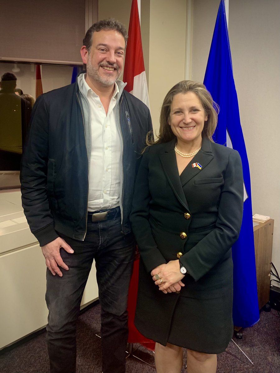 It was great to see you again this week, @gilmcgowan. Investments like the one Dow announced in Fort Saskatchewan this week happen because of people like you, who led the way to ensure workers benefit from our major ITCs. Let’s create more great union jobs in Alberta & across 🇨🇦!