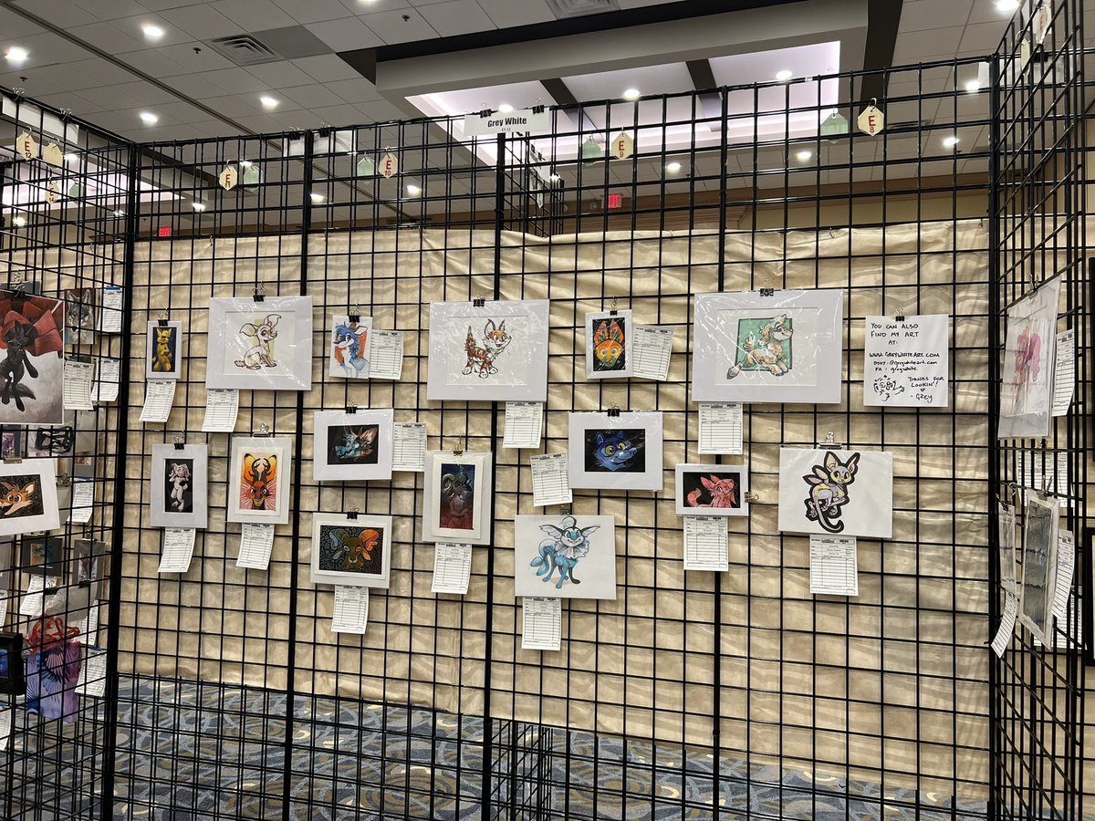 Me n my art are at the place!! #MFF2023