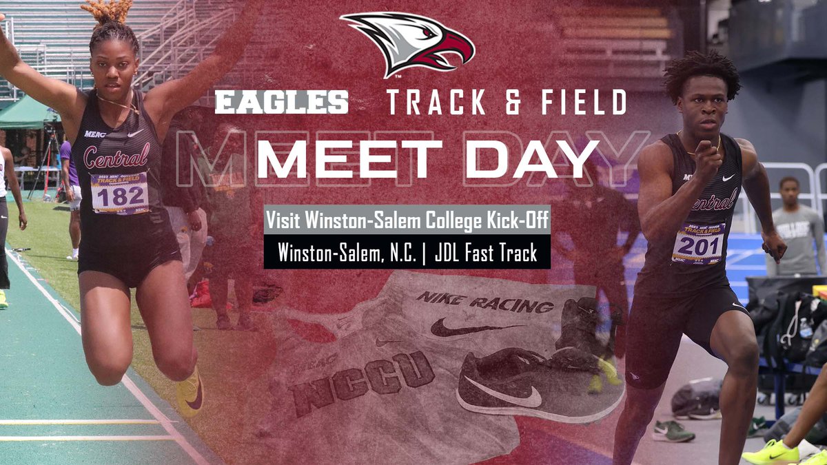 NCCU Athletics (@nccuathletics) on Twitter photo MEET DAY! The men’s and women’s track & field teams open the indoor season at the Visit Winston-Salem College Kick-Off on Saturday. Live stats are available on NCCUEaglePride.com. #EaglePride | <a href="/NCCUTrack_Field/">NCCU Track & Field</a> MEET DAY! The men’s and women’s track & field teams open the indoor season at the Visit Winston-Salem College Kick-Off on Saturday. Live stats are available on NCCUEaglePride.com. #EaglePride | <a href="/NCCUTrack_Field/">NCCU Track & Field</a>