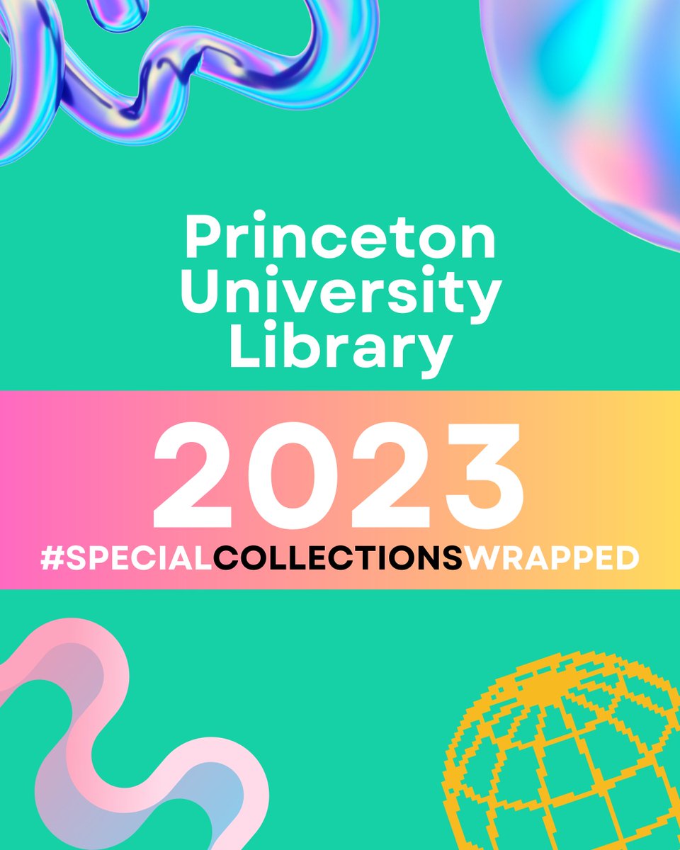 Princeton University Library tweet media